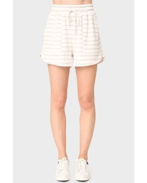 Gibsonlook Tatum Drawstring Shorts - White