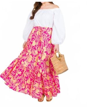 PAANI Maxi Skirt - Pink