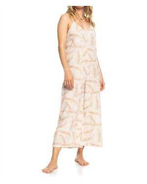 Roxy Close To You Jumpsuit - Natural