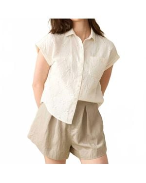 Flag & Anthem Graceville Cotton Shirt - White