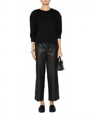 Ulla Johnson Ainsley Pullover Sweatshirt - Black