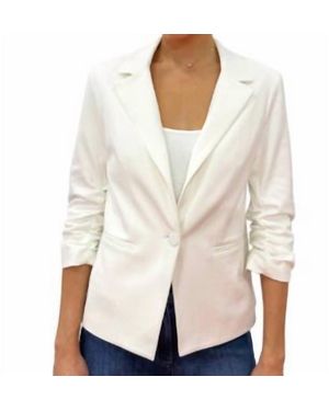 Drew Serena Blazer Jacket - White