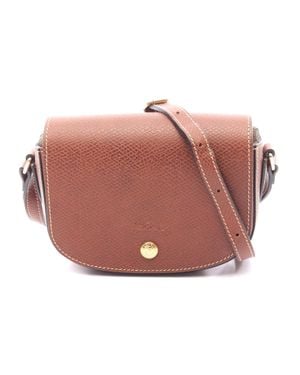 Longchamp Epure Leather Shoulder Bag - Pink