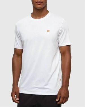 Tentree Classic Baker Tee - White