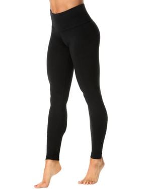 Riani Butter High Waist Long Leggings - Black
