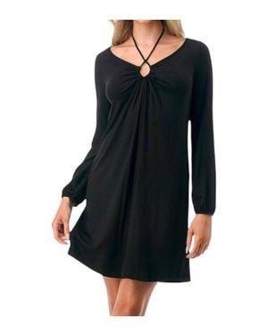 VAVA Eyewear Frances Halter Strap Dress - Black