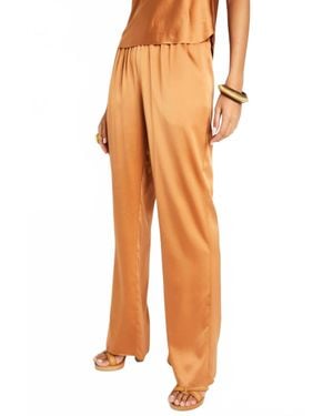 Beryll Liz Silk Pants - Orange