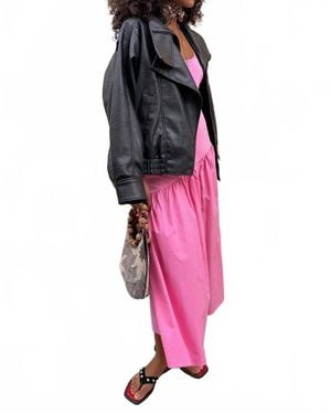 Never Fully Dressed Strappy Nova Dress - Pink