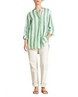 Trovata Tori Tunic Top - Green