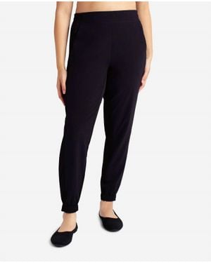 Danskin Pull On Lined Jogger - Blue