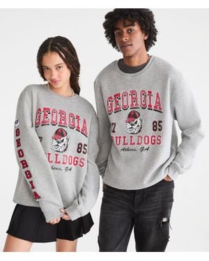 Aéropostale Georgia Bulldogs Crew Sweatshirt - Gray