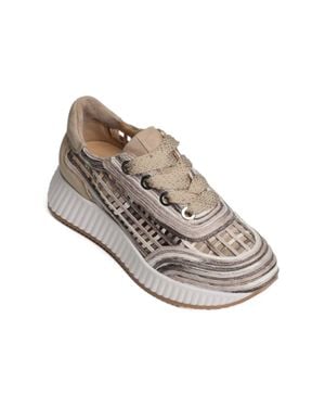 Softwaves Ardi Raffia Sneakers - Gray