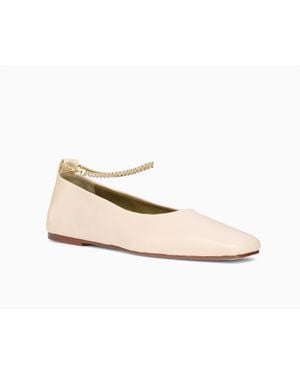 MARIA LUCA Augusta Ballet Flats - Natural