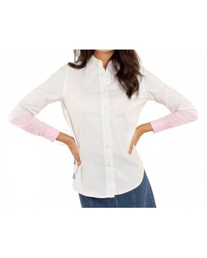 Thirteen Seven Hand Dipped Shirt - White