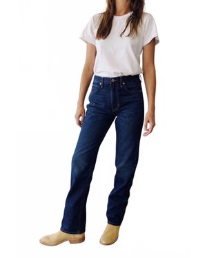 Hey Gang Straight Leg Jeans - Blue