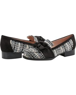 Bandolino Lindio Loafers Round Toe Comfort Shoes Htat856 - Black