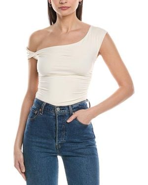 WeWoreWhat Twisted Off-Shoulder Top - Blue