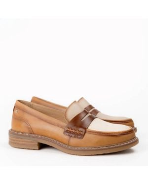 Pikolinos Aldaya Penny Loafer - Brown