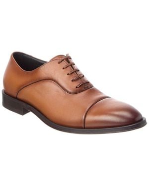 BOSS Derrek Leather Oxford - Brown