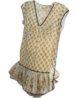 Mo Maya Henna Mini Dress - Multicolor