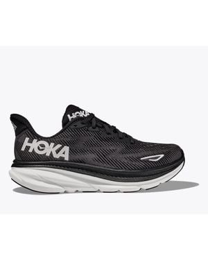 Hoka One One Clifton 9 1127895-Bwht Sneakers Running Shoes - Black