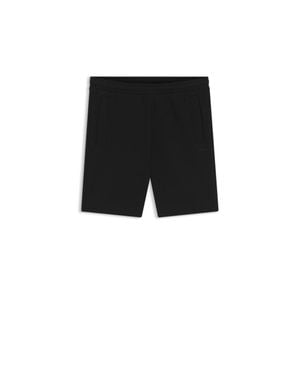 BOSS Logo-Embroidered Shorts - Black