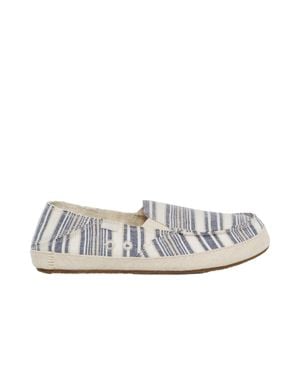 Sanuk Twinny Soft Top Linen Stripe 1139293-Nindg - White