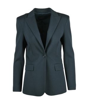 Pinko Forest New Signum Viscose-Blend Jacket - Blue