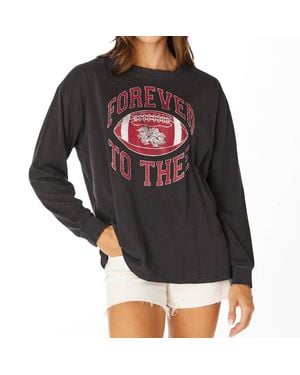 Stewart Simmons Forever To Thee Vintage Long Sleeve Top - Black