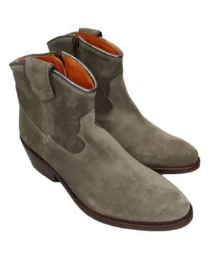 Penelope Chilvers Cassidy Comfort Leather Boots - Green