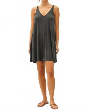 Be Cool Ruby Ribbed Knit Dress - Black