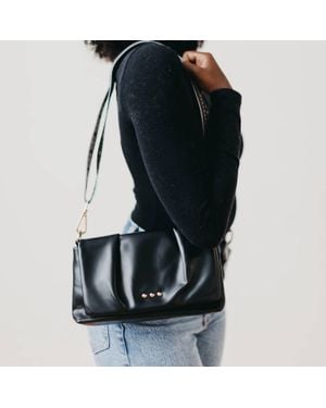Pretty Simple Aurora Crossbody Clutch Bag - Black