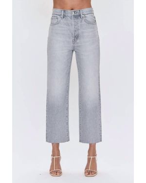 Pistola Cassie Cropped Jean - Blue