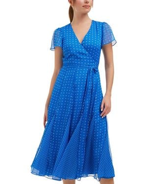 Draper James Daphne Wrap Dress - Blue