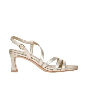 Naturalizer Galaxy Strappy Dress Sandals Champagne I9063S4701 - Metallic