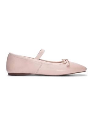 Chinese Laundry Audrey Genuine Leather Ballet Flats - Pink