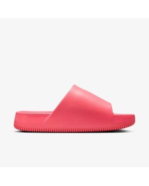 Nike Calm Dx4816-802 Sandals Magic Ember Slip On Comfort Casual Slides - Pink