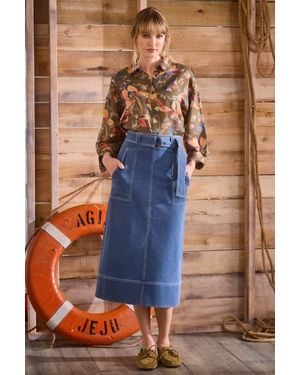 Hunter Bell Coolidge Skirt - Blue