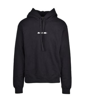 Jil Sander Minimalist Cotton Hoodie - Black
