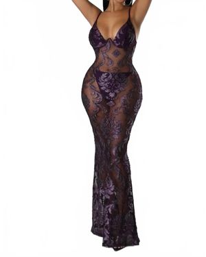 Good Time Usa All Eyes On Me Dress - Purple