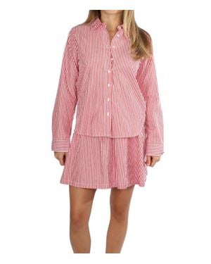 Stateside Poplin Shirt - Pink