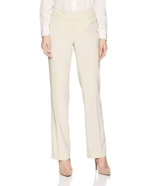 Nine West Straight Leg Pants - Natural