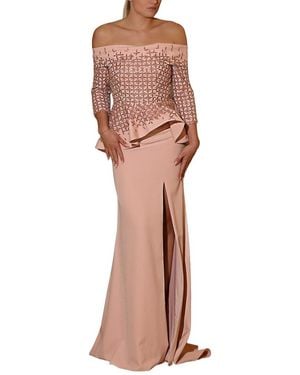 Terani Embellished Maxi Dress - Multicolor