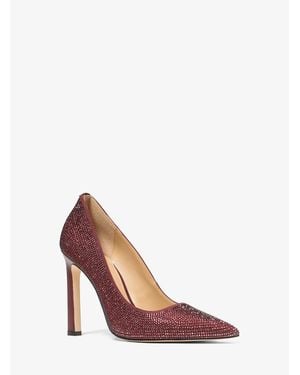 MICHAEL Michael Kors Mk Amara Embellished Pump - Red