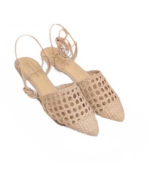 Bruno Menegatti Strappy Leather Sandals - White