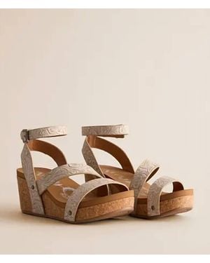 Very G Kiara Wedge Sandal - Brown