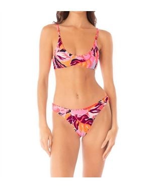 Maaji Liberties Bikini Top - Red