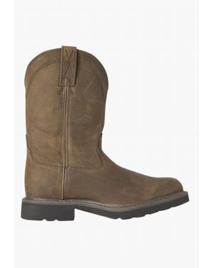 Twisted X Work Pull On Boot - Brown