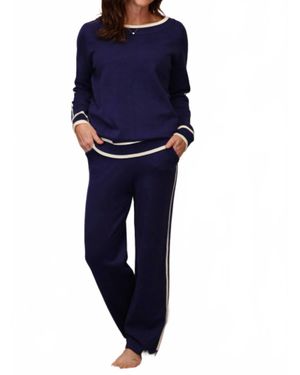 Joh Sabine Sweater Pant - Blue