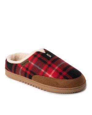 Dearfoams Aldan Shacket Clog Slippers - Red